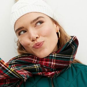 J. Crew Plaid Scarf